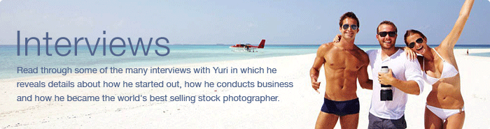 Interviews with Yuri Arcurs