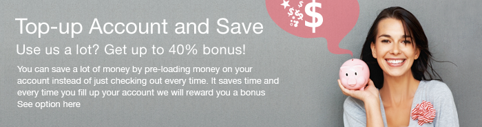 Top-up Account and Save
