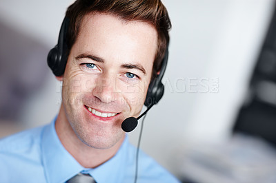 Helpful and friendly call center agent