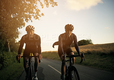 We enjoy cycling for the fun of it